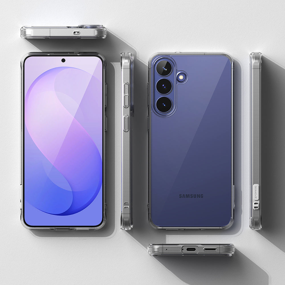 Husa pentru Samsung Galaxy S26 FE S741, Ringke, Fusion, Transparenta