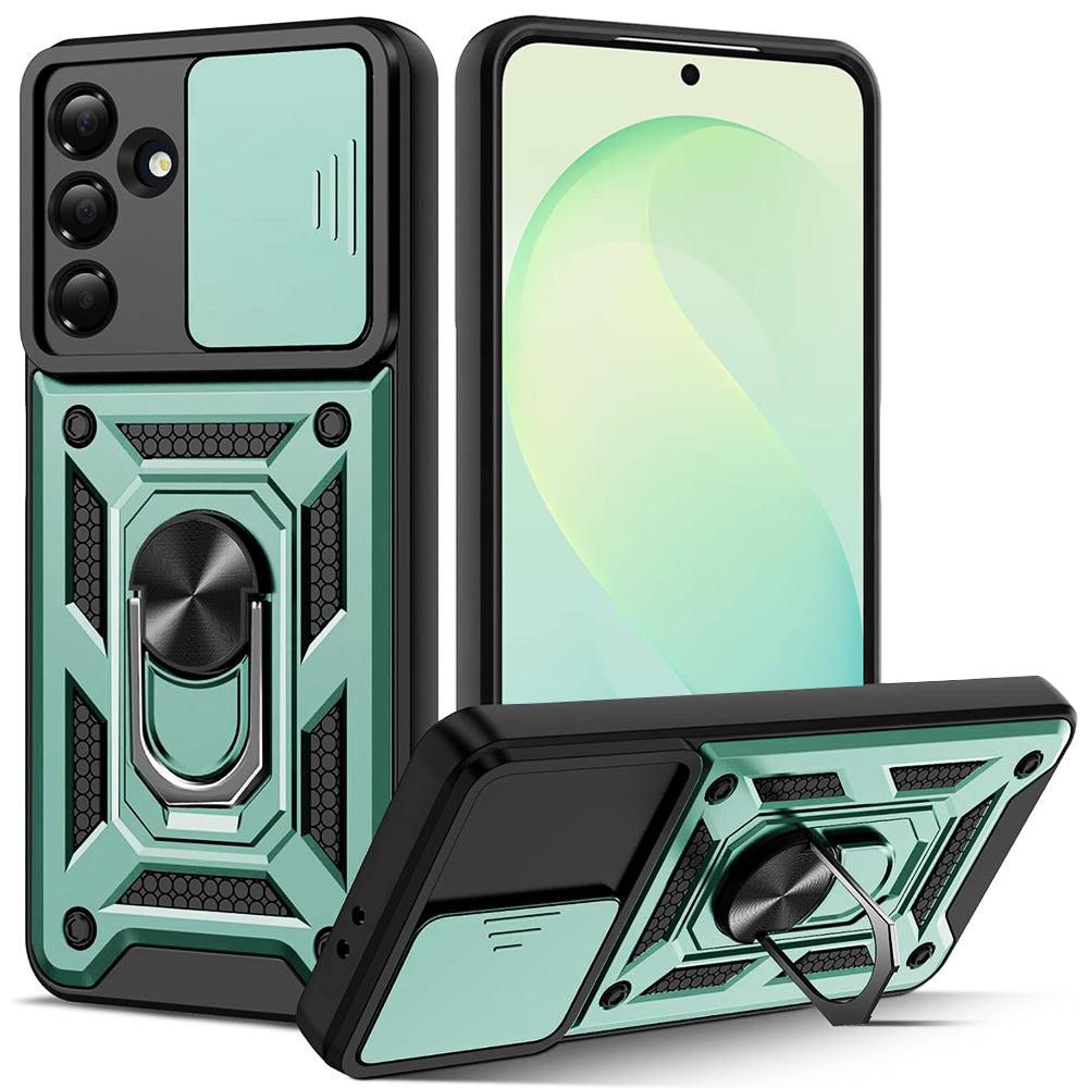 Husa pentru Samsung Galaxy S26 FE S741 / S25 FE, Techsuit, CamShield, Verde