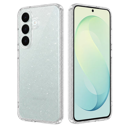Husa pentru Samsung Galaxy S26 FE S741 / S25 FE, Techsuit, SparkleSkin, Transparenta