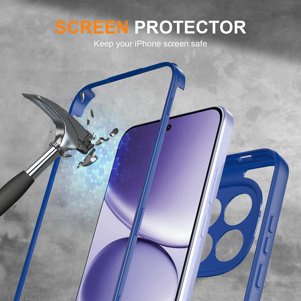 Husa pentru Samsung Galaxy S26 FE S741, Techsuit, ColorVerse 360, Albastra