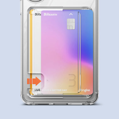 Husa pentru Samsung Galaxy S26 Plus, Ringke, Fusion Card, Transparenta