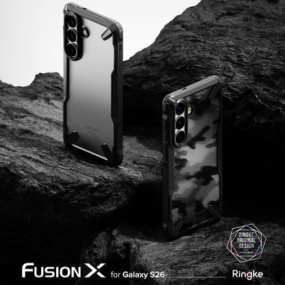 Husa pentru Samsung Galaxy S26 Plus S947, Ringke, Fusion X, Neagra