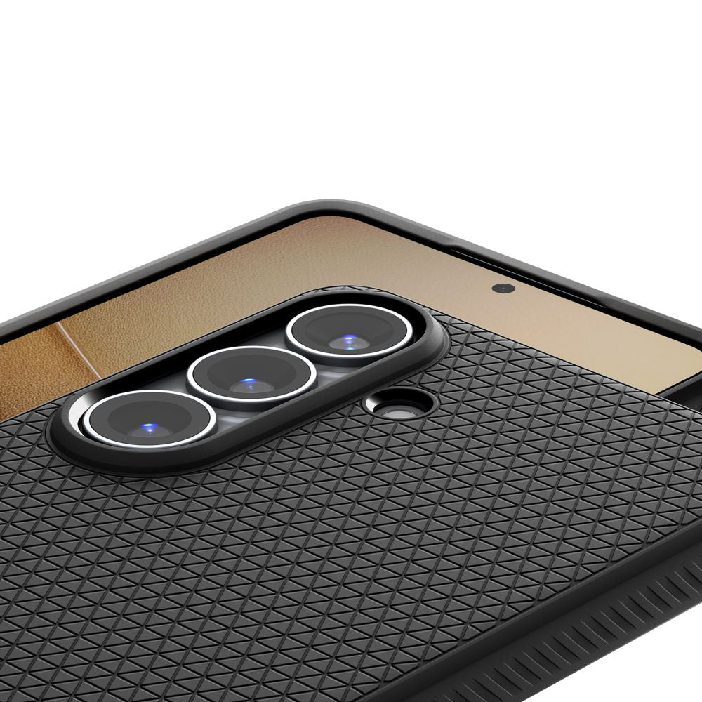 Husa pentru Samsung Galaxy S26 Plus S947, Spigen, Liquid Air, Neagra Mata ACS10700