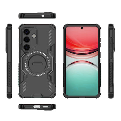 Husa MagSafe pentru Samsung Galaxy S26 Plus, Techsuit, ArmorMag, Neagra