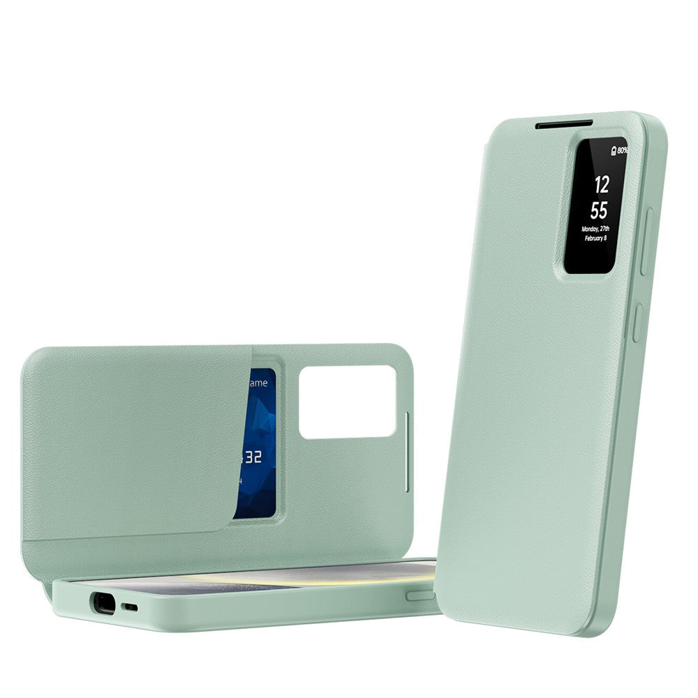 Husa pentru Samsung Galaxy S26 Plus S947, Techsuit, SmartView, Verde