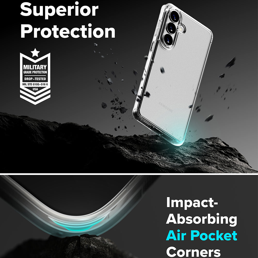 Husa pentru Samsung Galaxy S26 S942, Ringke, Fusion, Transparenta Mata