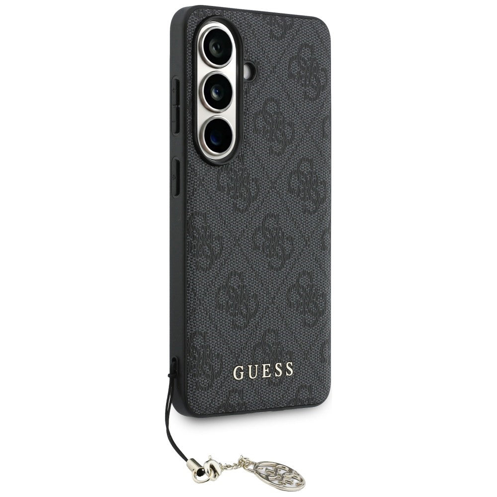 Husa pentru Samsung Galaxy S26 S942, Guess, 4G Classic Logo Charm, Neagra