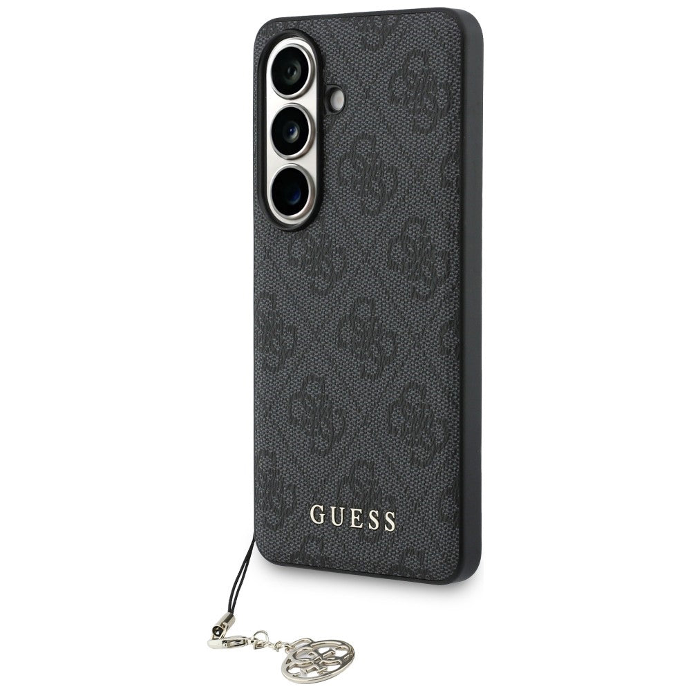 Husa pentru Samsung Galaxy S26 S942, Guess, 4G Classic Logo Charm, Neagra