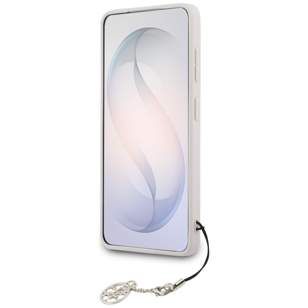 Husa pentru Samsung Galaxy S26 S942, Guess, 4G Classic Logo Charm, Roz