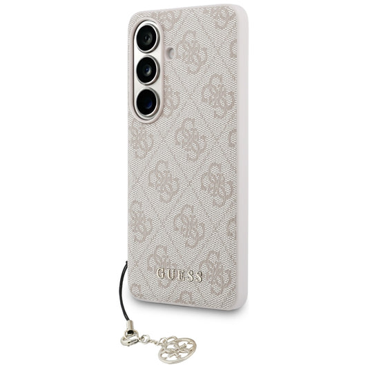 Husa pentru Samsung Galaxy S26 S942, Guess, 4G Classic Logo Charm, Roz