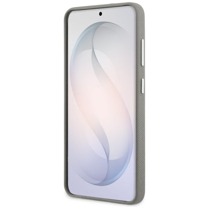 Husa pentru Samsung Galaxy S26 S942, Karl Lagerfeld, Saffiano Karl & Choupette's Head Pin, Gri