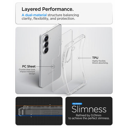 Husa pentru Samsung Galaxy S26 S942, Spigen, Ultra Hybrid, Transparenta ACS10732