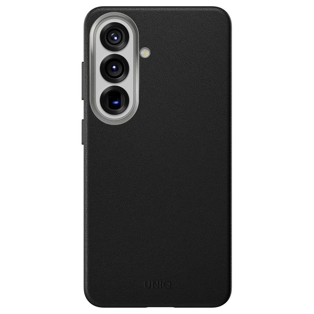 Husa pentru Samsung Galaxy S26 S942, UNIQ, Lyden Leatherette, Neagra
