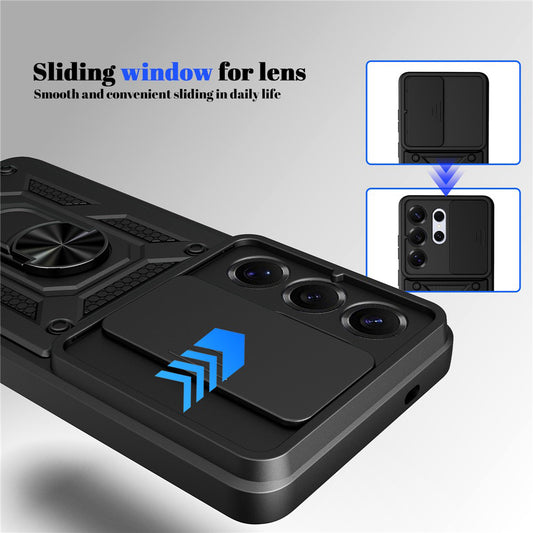 Husa pentru Samsung Galaxy S26, Techsuit, CamShield, Verde