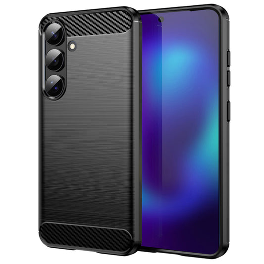 Husa pentru Samsung Galaxy S26, Techsuit, Carbon, Neagra