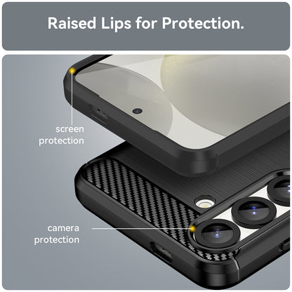 Husa pentru Samsung Galaxy S26, Techsuit, Carbon, Neagra