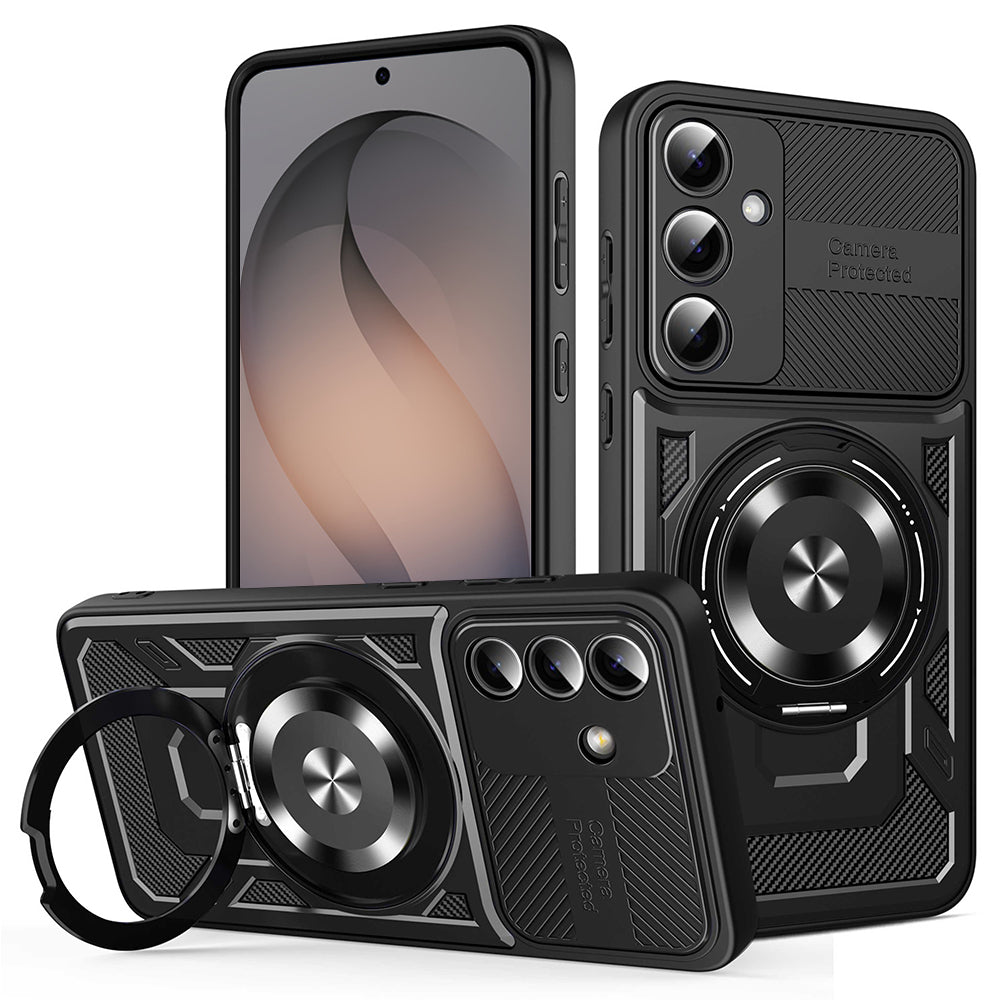 Husa pentru Samsung Galaxy S26, Techsuit, RuggedCam, Neagra