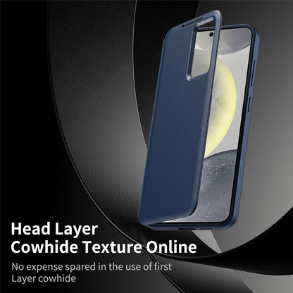 Husa pentru Samsung Galaxy S26, Techsuit, SmartView, Albastra