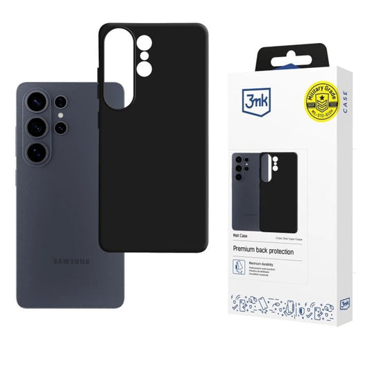 Husa pentru Samsung Galaxy S26 Ultra, 3MK, Neagra Mata