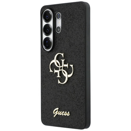 Husa pentru Samsung Galaxy S26 Ultra S948, Guess, Fixed Glitter Big 4G Metal Frame, Neagra