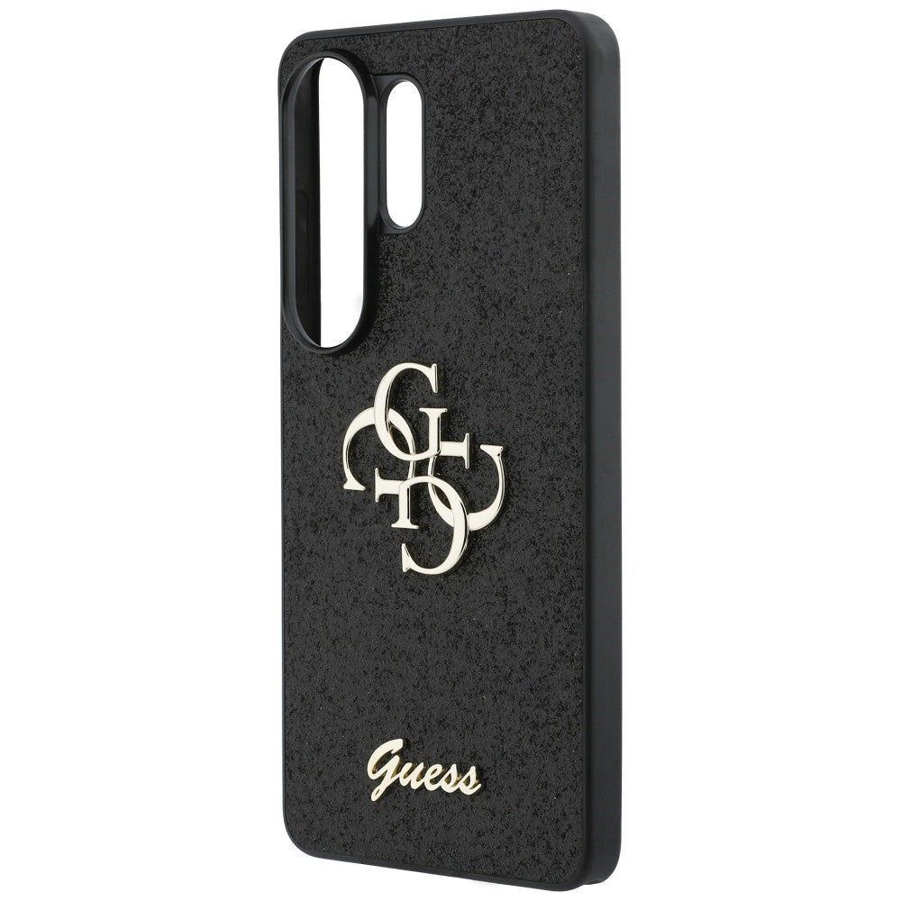 Husa pentru Samsung Galaxy S26 Ultra S948, Guess, Fixed Glitter Big 4G Metal Frame, Neagra