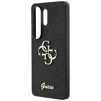Husa pentru Samsung Galaxy S26 Ultra S948, Guess, Fixed Glitter Big 4G Metal Frame, Neagra