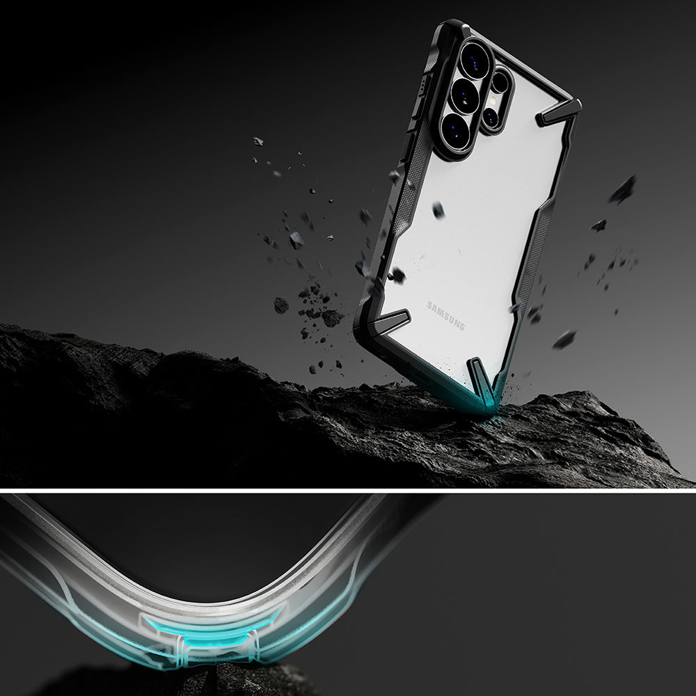 Husa pentru Samsung Galaxy S26 Ultra S948, Ringke, Fusion X, Neagra