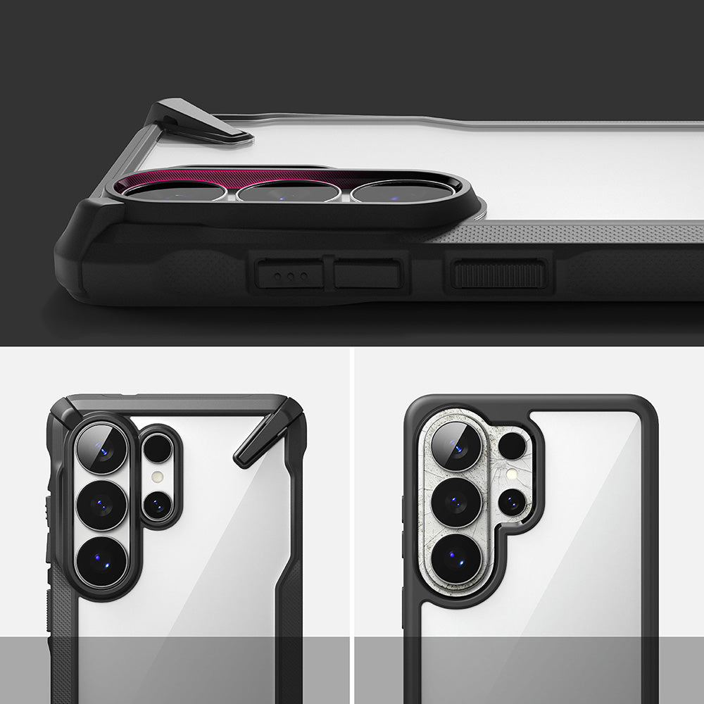 Husa pentru Samsung Galaxy S26 Ultra S948, Ringke, Fusion X, Neagra