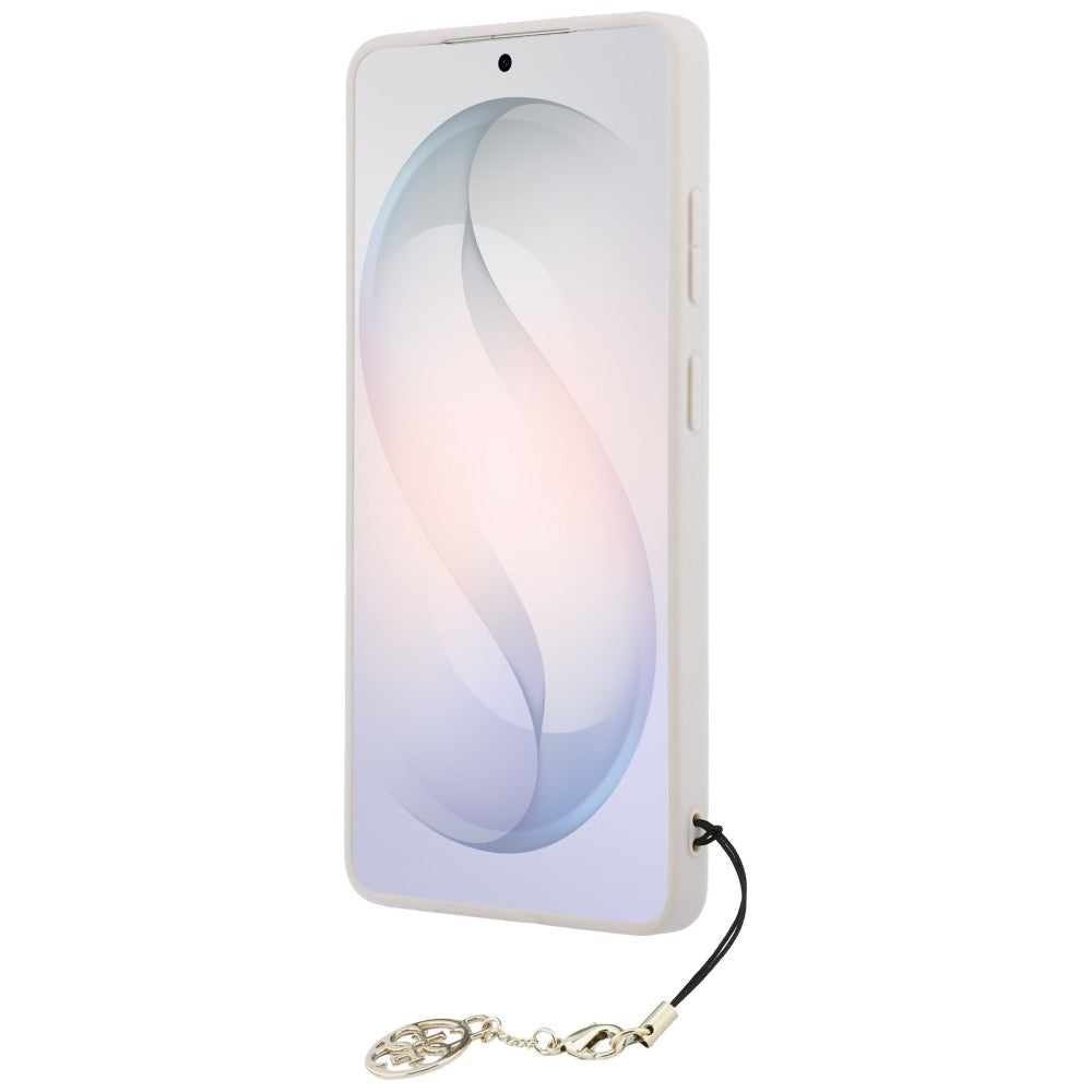 Husa pentru Samsung Galaxy S26 Ultra S948, Guess, 4G Classic Logo Charm, Roz