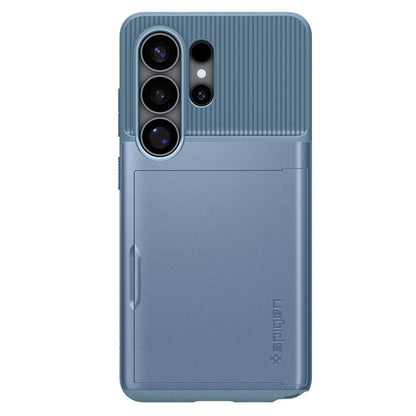 Husa pentru Samsung Galaxy S26 Ultra S948, Spigen, Slim Armor CS, Bleu ACS11225