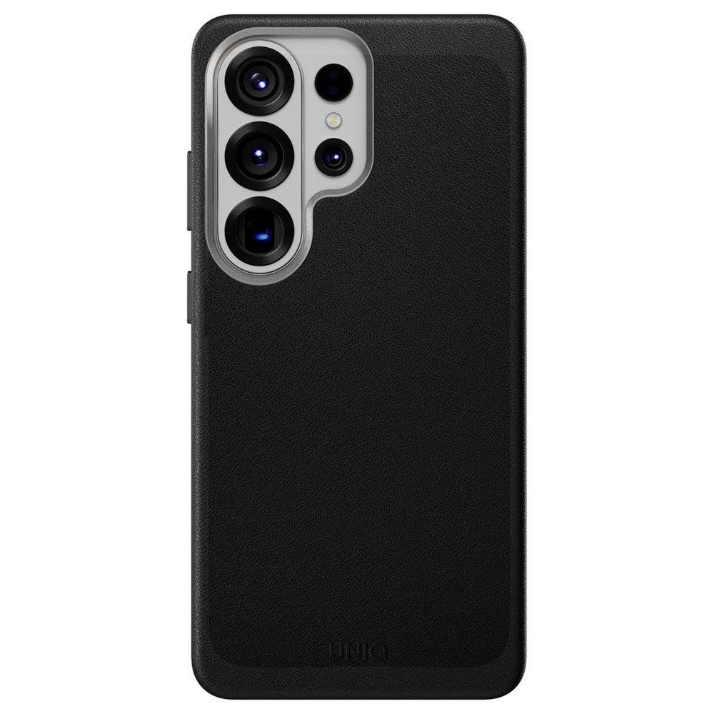 Husa pentru Samsung Galaxy S26 Ultra S948, UNIQ, Lyden Leatherette, Neagra