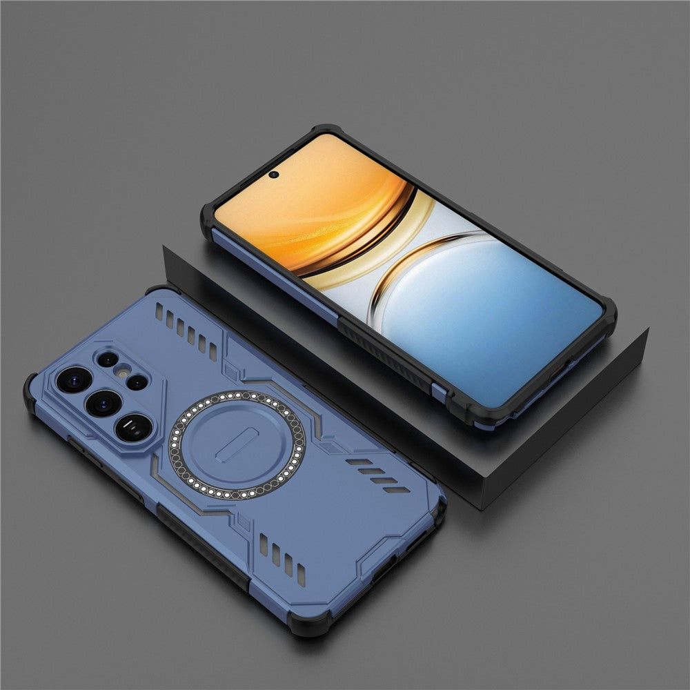Husa MagSafe pentru Samsung Galaxy S26 Ultra, Techsuit, ArmorMag, Albastra