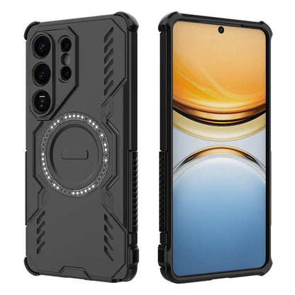 Husa MagSafe pentru Samsung Galaxy S26 Ultra, Techsuit, ArmorMag, Neagra