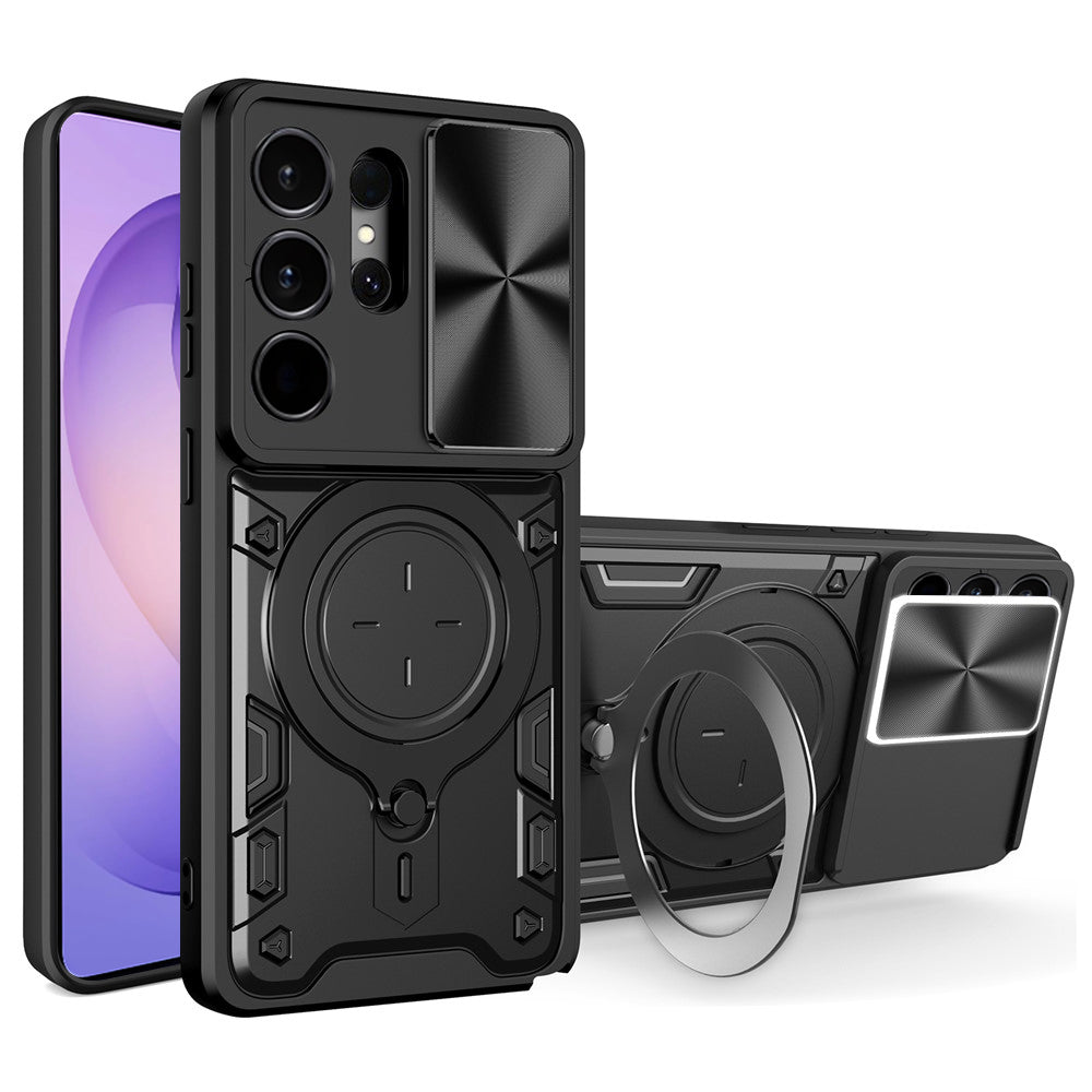 Husa pentru Samsung Galaxy S26 Ultra, Techsuit, CamGuard Pro, Neagra