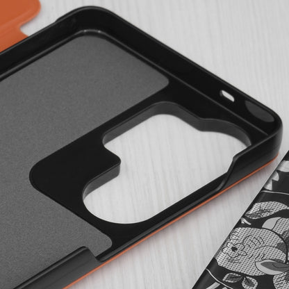 Husa pentru Samsung Galaxy S26 Ultra, Techsuit, eFold, Portocalie