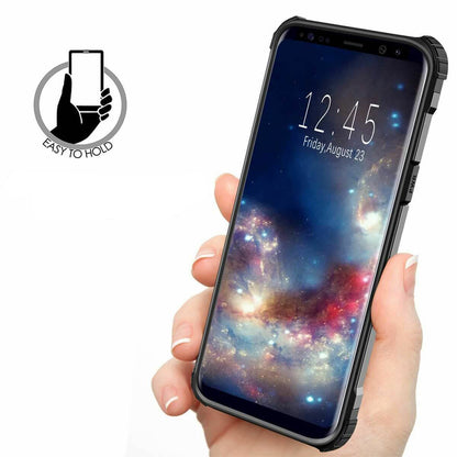 Husa pentru Samsung Galaxy S6 G920, Techsuit, Hybrid Armor, Neagra