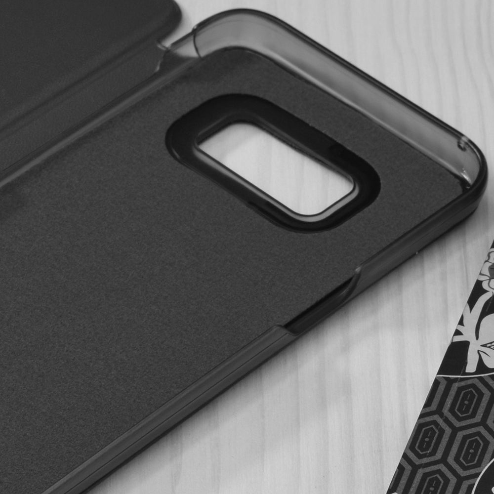 Husa pentru Samsung Galaxy S8+ G955, Techsuit, eFold, Neagra
