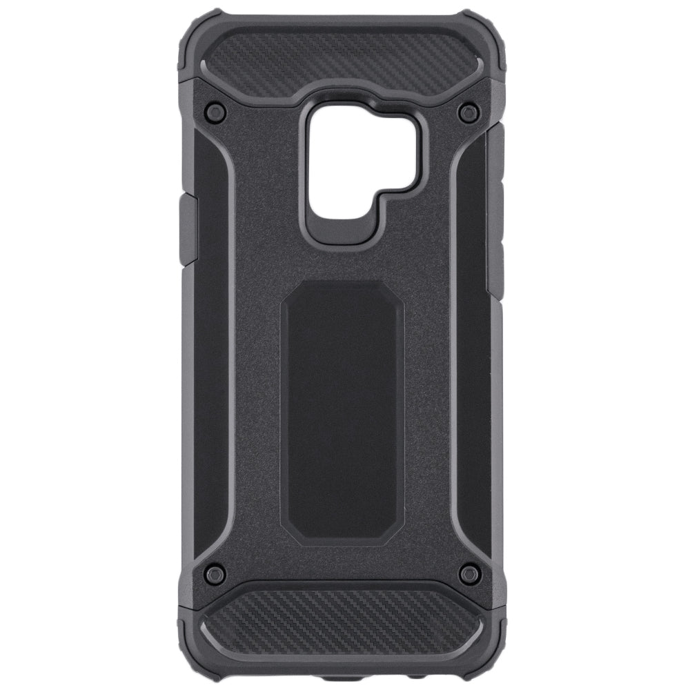 Husa pentru Samsung Galaxy S9 G960, Techsuit, Hybrid Armor, Neagra