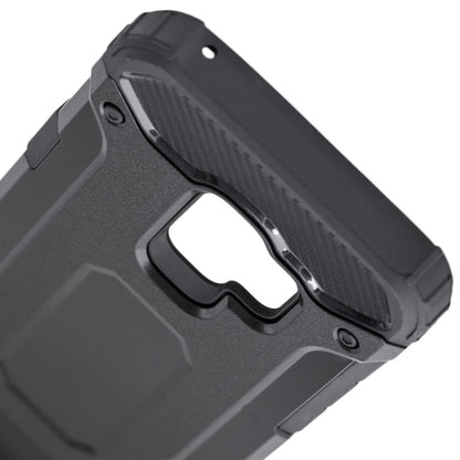 Husa pentru Samsung Galaxy S9 G960, Techsuit, Hybrid Armor, Neagra
