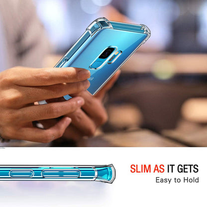 Husa pentru Samsung Galaxy S9 G960, Techsuit, Shockproof Clear, Transparenta