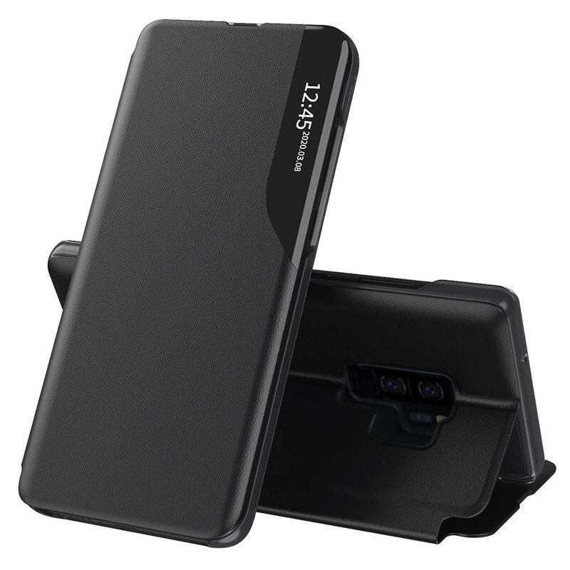 Husa pentru Samsung Galaxy S9+ G965, Techsuit, eFold, Neagra