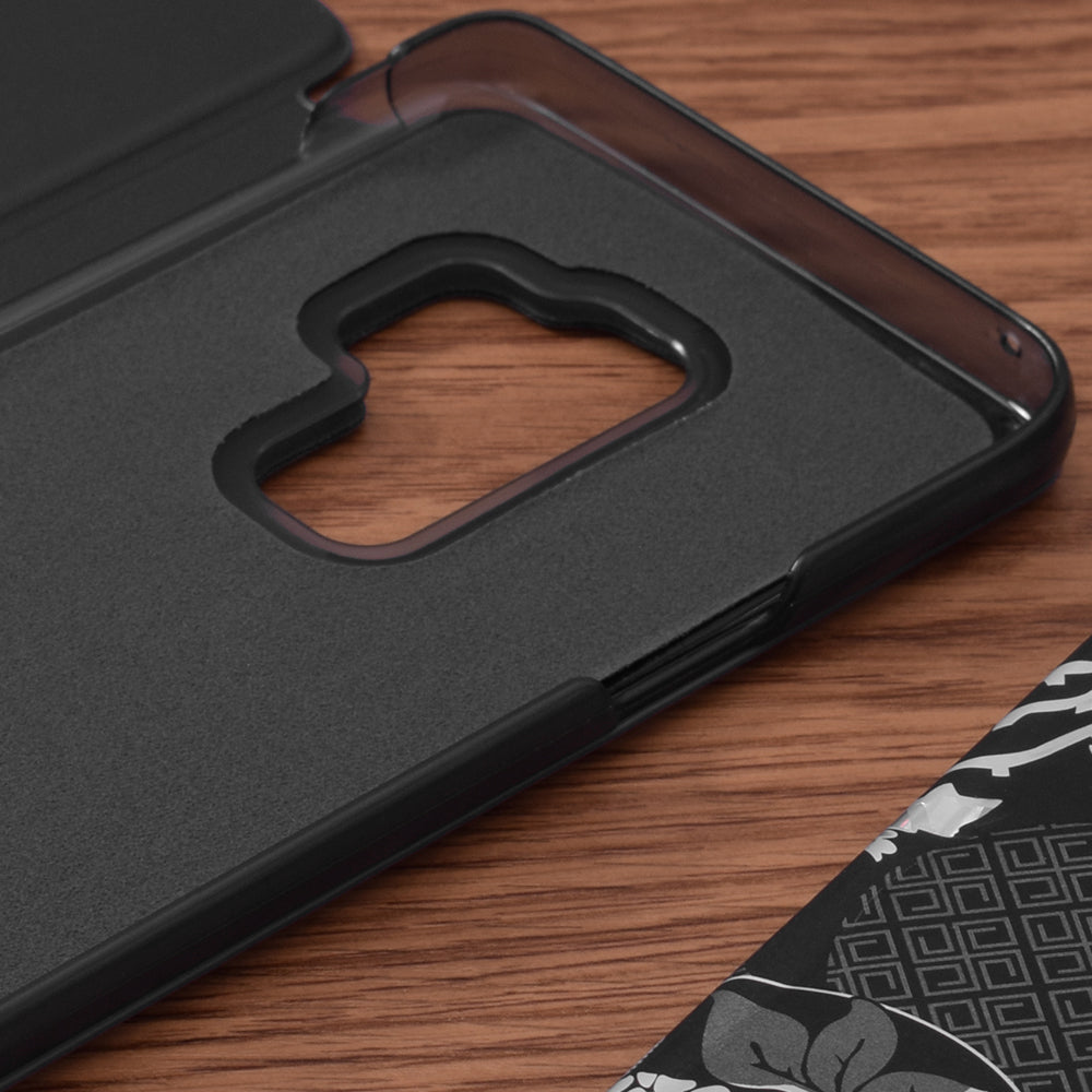 Husa pentru Samsung Galaxy S9+ G965, Techsuit, eFold, Neagra