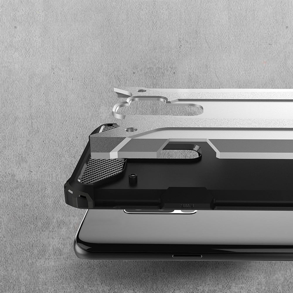 Husa pentru Samsung Galaxy S9+ G965, Techsuit, Hybrid Armor, Neagra
