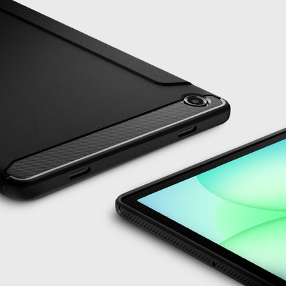 Husa pentru Samsung Galaxy Tab A11+, Spigen, Rugged Armor, Neagra Mata ACS10463