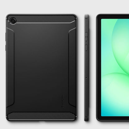 Husa pentru Samsung Galaxy Tab A11+, Spigen, Rugged Armor, Neagra Mata ACS10463