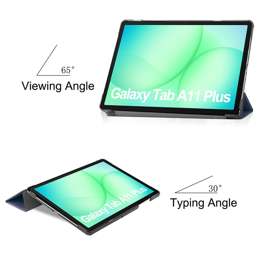 Husa pentru Samsung Galaxy Tab A11+ / Tab A9+, Techsuit, FoldPro, Albastra