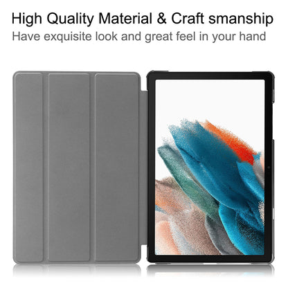 Husa pentru Samsung Galaxy Tab A11+ / Tab A9+, Techsuit, FoldPro Butterfly, Multicolor