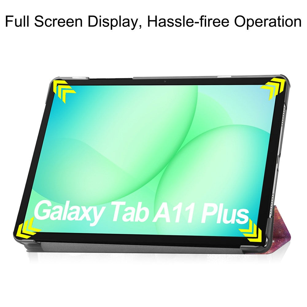 Husa pentru Samsung Galaxy Tab A11+ / Tab A9+, Techsuit, FoldPro Galaxy, Multicolor