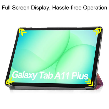 Husa pentru Samsung Galaxy Tab A11+ / Tab A9+, Techsuit, FoldPro Galaxy, Multicolor