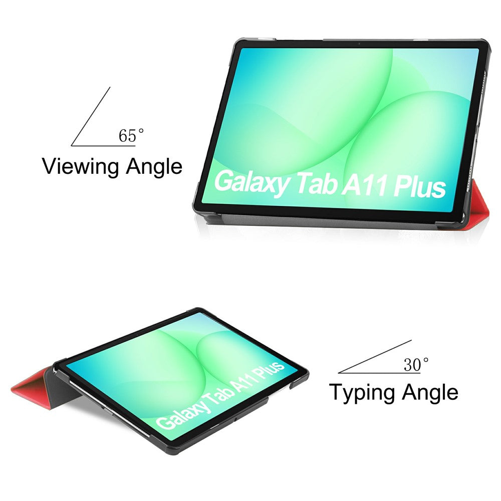 Husa pentru Samsung Galaxy Tab A11+ / Tab A9+, Techsuit, FoldPro, Rosie